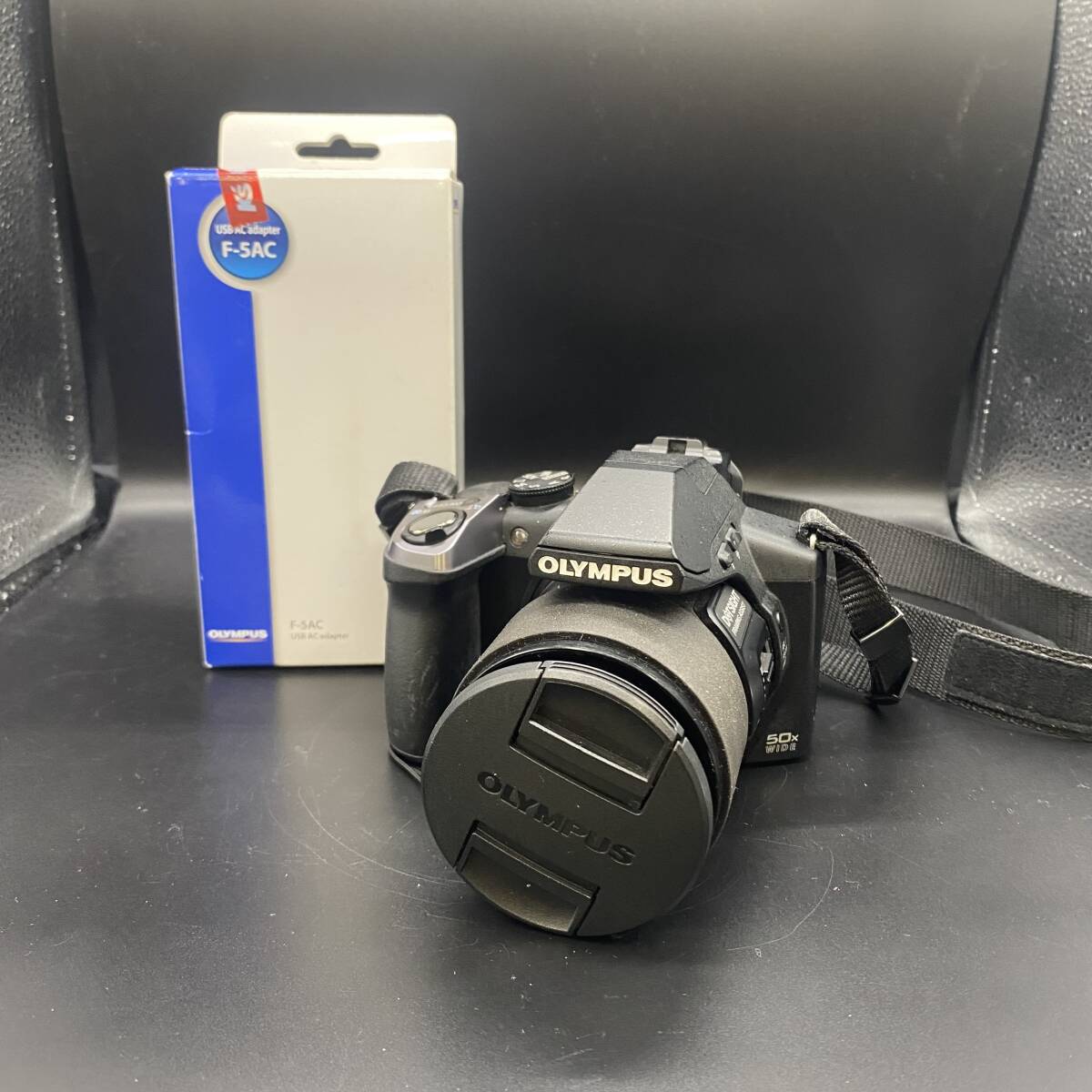 A5825 オリンパス　STYLUS SP-100EE 一眼デジタルカメラ　充電コード　通電OK