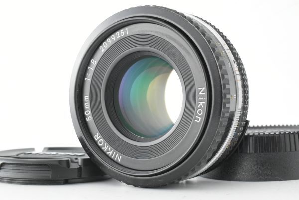 【美品】NIKON AIS NIKKOR 50mm F1.8 MF Standard Pancake Lens ニコン ニッコール レンズ EF-TN-JP1828