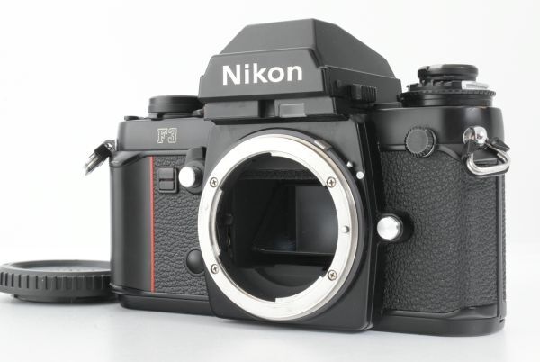 【美品】Nikon F3 Eye Level Black 35mm SLR Film Camera ニコン フィルム一眼レフカメラ ブラック ボディ (EF-TN-JP1843)