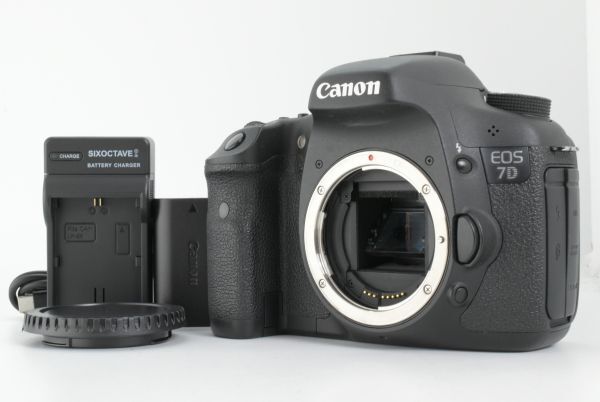 【美品】シャッターカウント 13998回 Canon EOS 7D 18MP Digital SLR Camera キャノン デジタル一眼レフカメラ ボディ (EF-TN-JP1848)