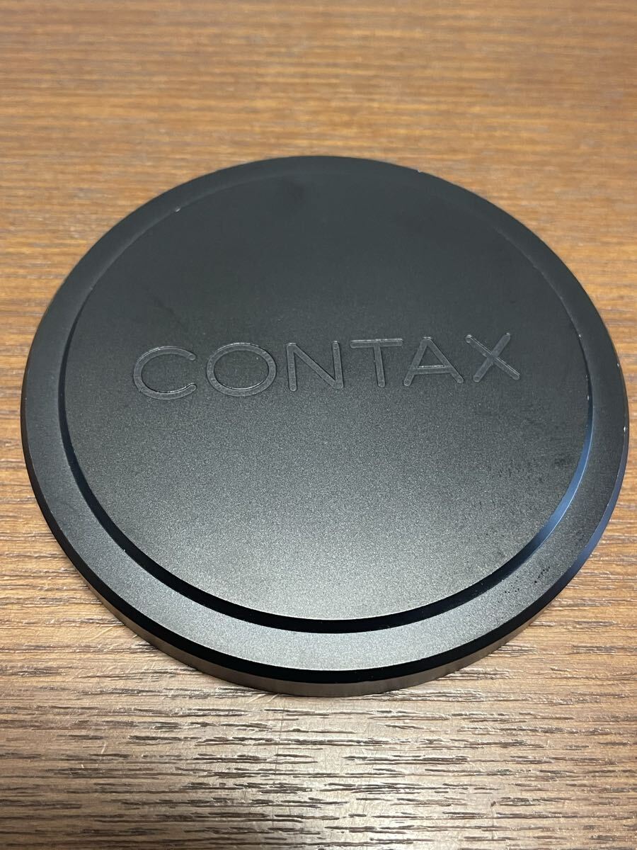 コンタックス メタルキャップ K-84 Φ89 CONTAX METAL CAP ブラック 黒 レンズキャップ フロントキャップ 純正