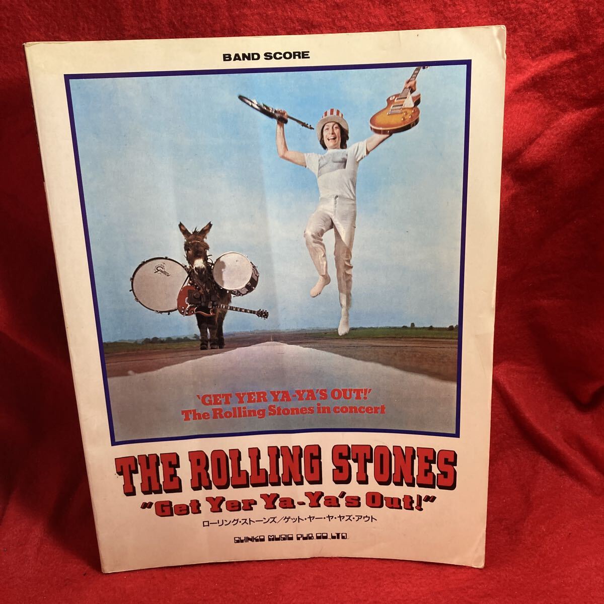 ▼THE ROLLING STONES ローリング ストーンズ Get Yer Ya-Ya's Out ゲット ヤー ヤ・ヤズ・アウト 洋楽 BAND SCORE バンド・スコア 楽譜