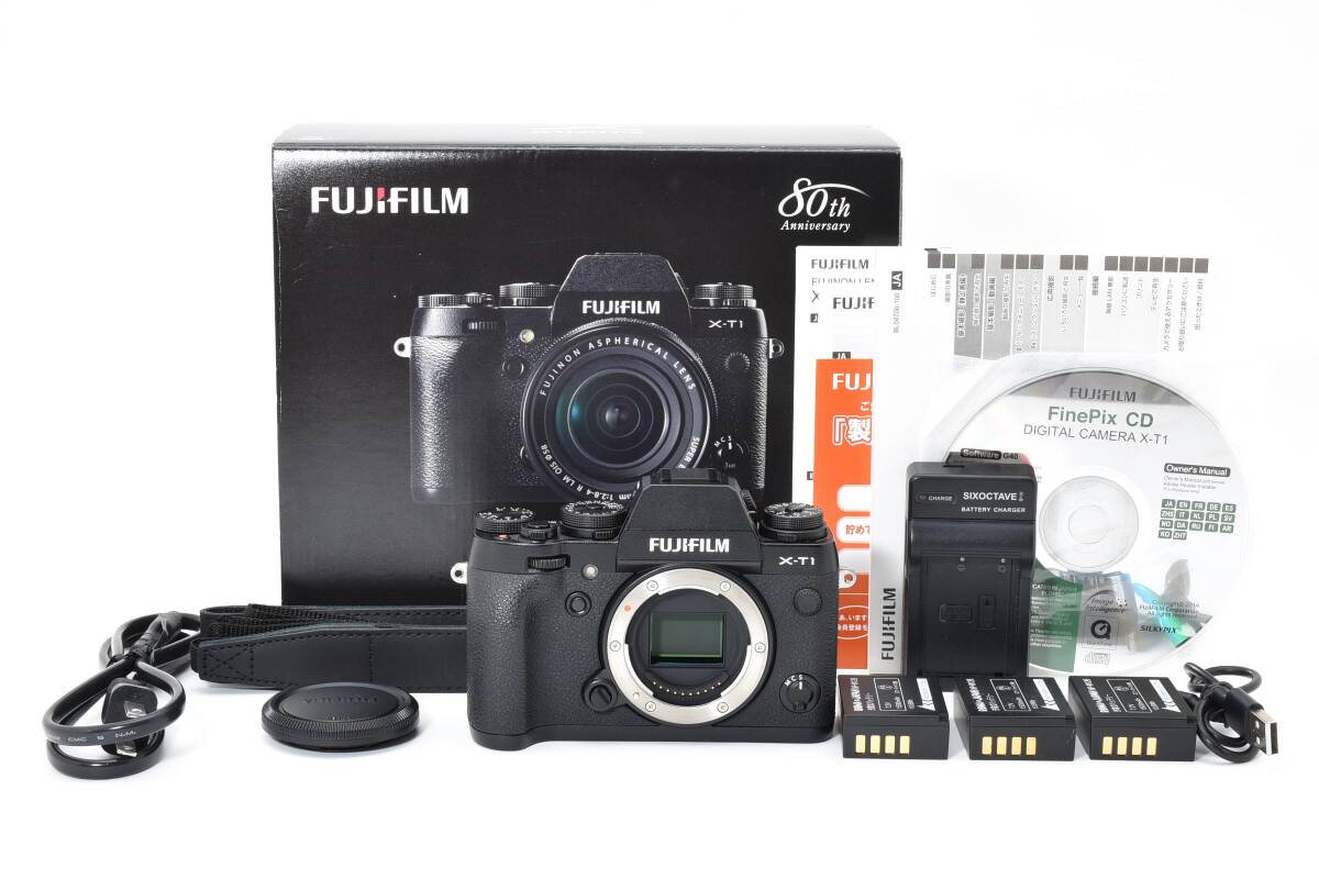 ★極上品★フジフィルム FUJIFILM X-T1 ボディ★元箱付き★ #2601281