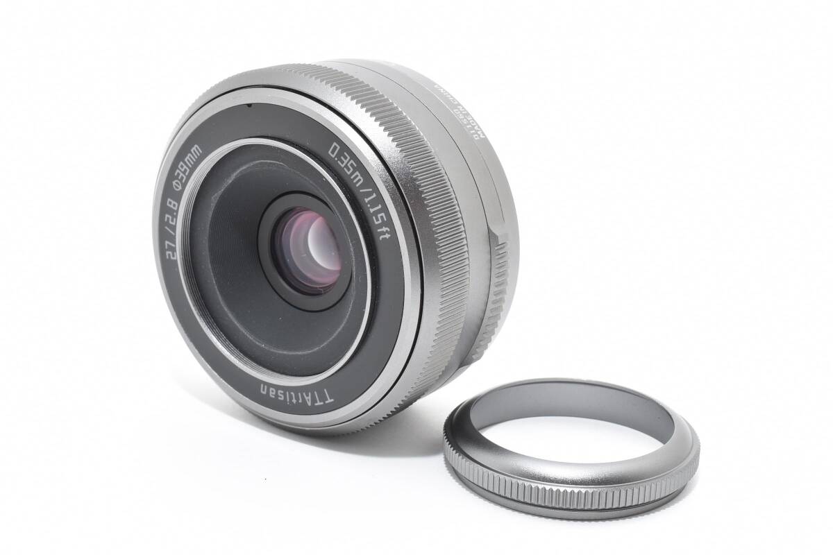 ★超極上★銘匠 TTArtisan 27mm F2.8 fujifilm x #2601431
