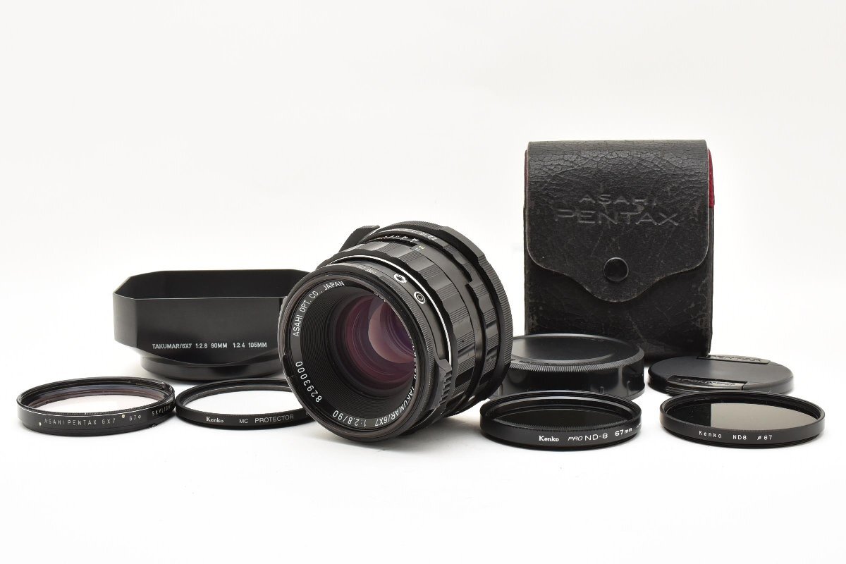 ◇◆ 実用美品 ペンタックス Pentax Takumar 6x7 90mm f/2.8 中判 レンズ 6x7 67 II リーフシャッター不可 バケペン 2093 ◆◇