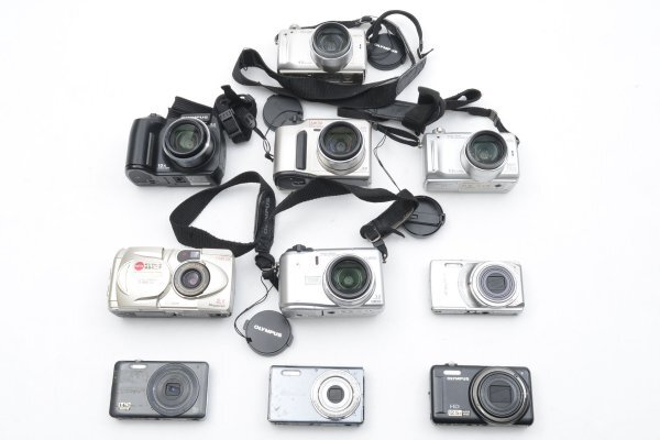 ★訳あり大特価★ オリンパス OLYMPUS μ-7010 /VR-320 /SP-500UZ /CAMEDIA など ★10個まとめ★ MS A54 ★★ #3042 #1321 #A71
