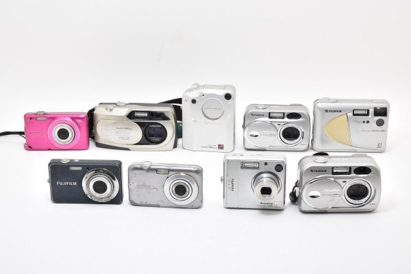 ★訳あり大特価★フジフィルム FUJIFILM FinePix F420 /6800Z /JX×2 /2500Z /2600Z ★8個まとめ★コンパクトカメラ MS A51#3046#1321#B37