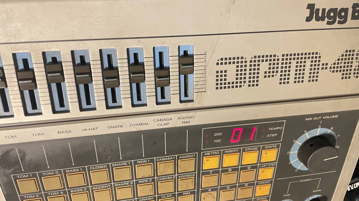 ★激レア★現状品 HAMMOND 日本ハモンド Jugg Box DPM-48 デジタルドラムマシン リズムボックス パーカッション リズムマシン