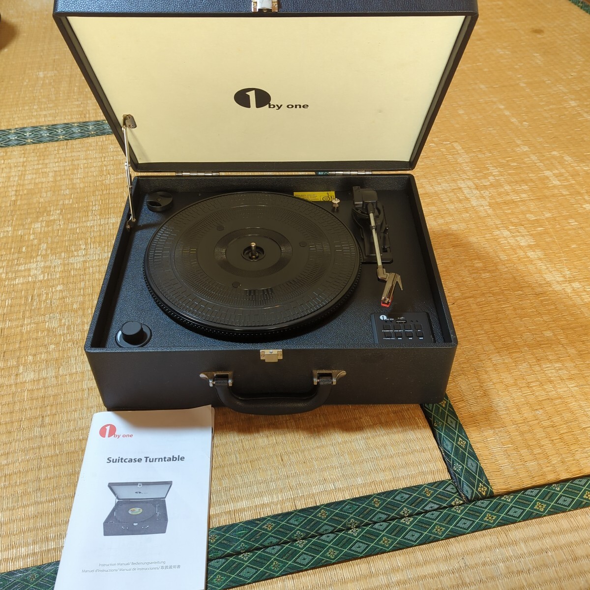 1 by one レコードプレーヤー record 1byone ワンバイワン　 