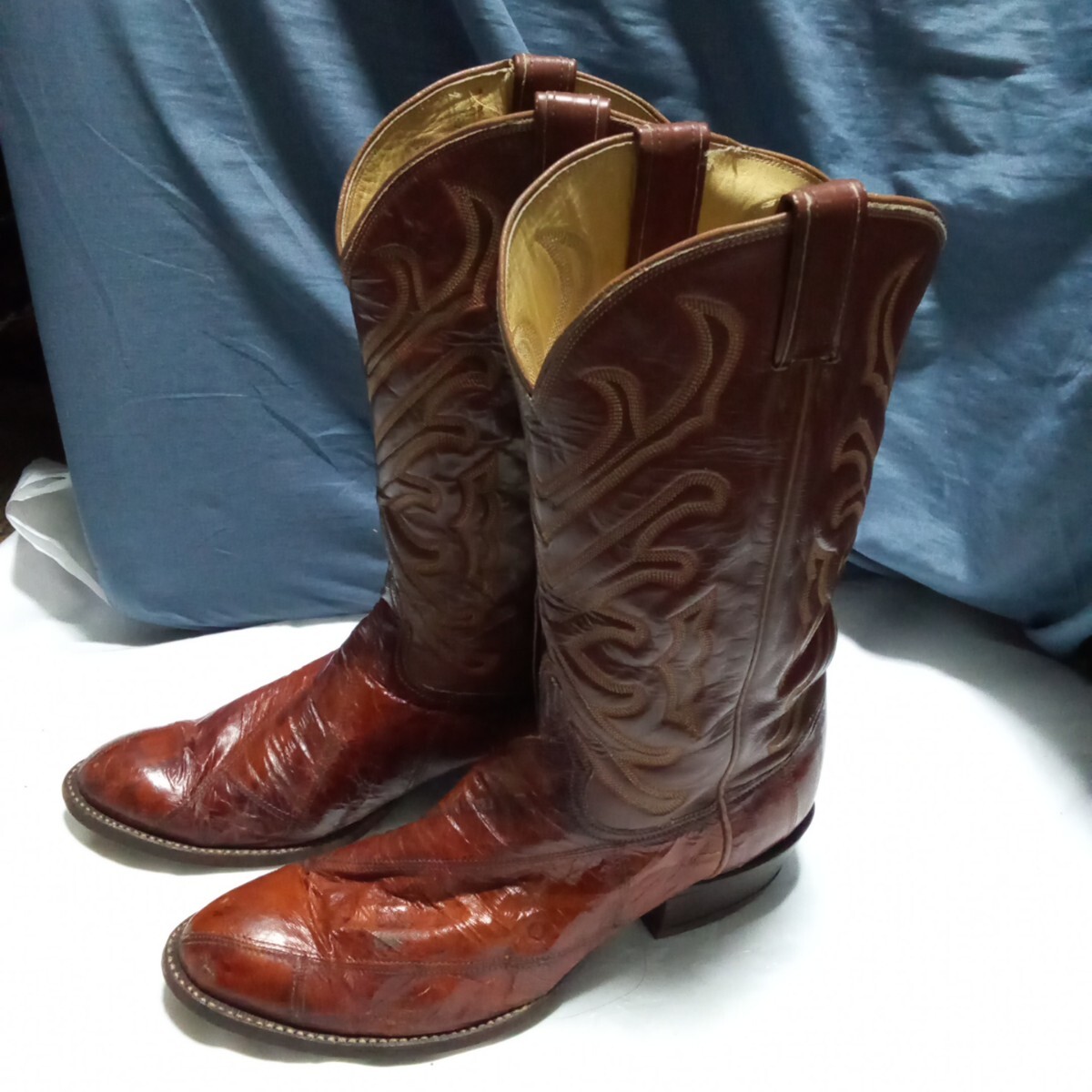 トニーラマ ウエスタンブーツ　黒タグ　11.5D