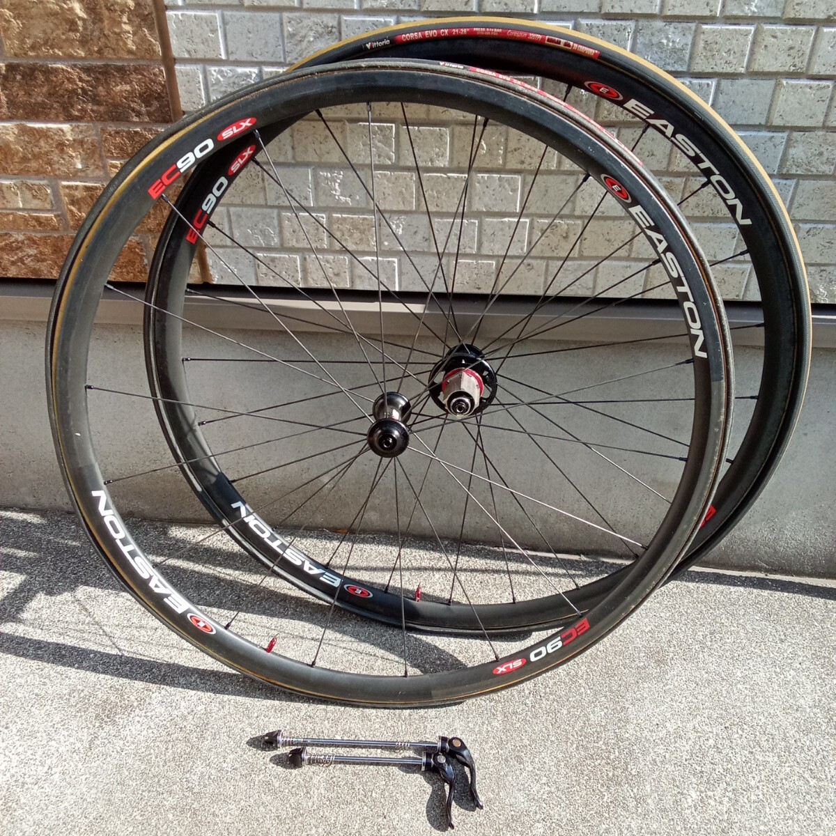 EASTON EC90 SLX カーボンホイール チューブラー カンパフリーボディ