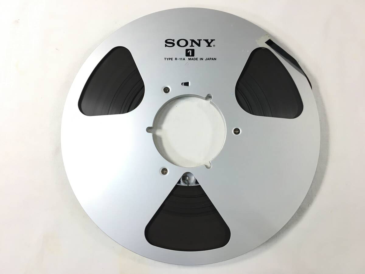 オープンテープ　オープンデッキ　ＳＯＮＹ　１０号メタルリール　テープ付　ジャンク　２６－１－２