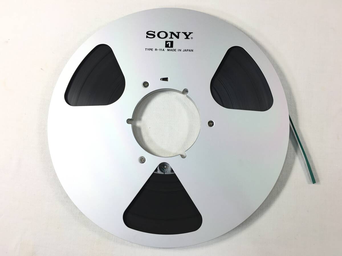 オープンテープ　オープンデッキ　ＳＯＮＹ　１０号メタルリール　テープ付　ジャンク　２６－１－３