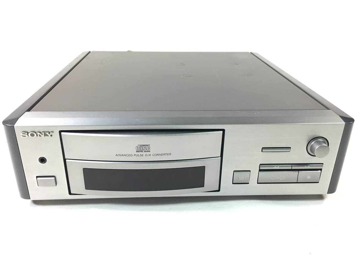 ＳＯＮＹ　ＣＤＰ－Ｓ1　ＣＤプレーヤー　トレー開閉ベルト交換済　Sシリーズ