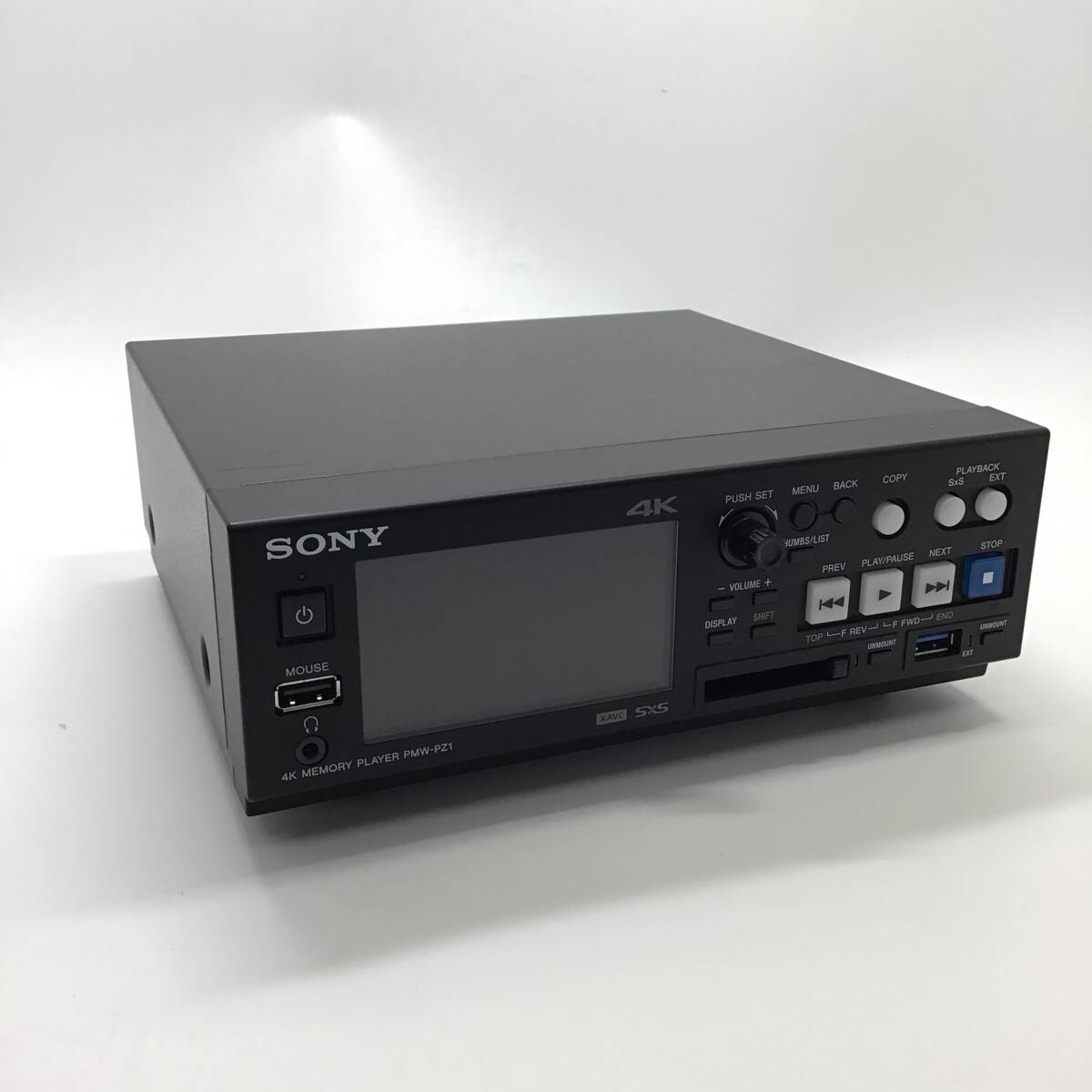 中古 4Kメモリープレーヤー SONY PMW-PZ1 通電確認済