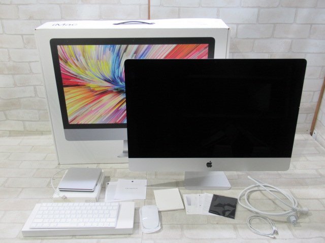 AL0817 Ω 新TTPC 2847t 保証有 Apple A1419 iMac ( Retina 5K, 27-inch, 2017 ) / 3.4GHz クアッドコア i5 / 8GB / 1.03TB 箱付