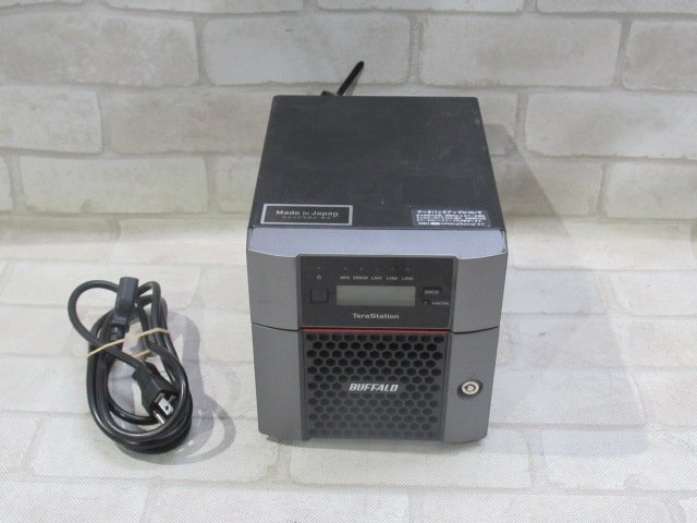 BA0263 Ω 新TSPC 0005◆ 保証有 BUFFALO【 TS5210DN0802 】TS5210DNシリーズ TeraStation 4TB×2 動作確認/初期化済 鍵無