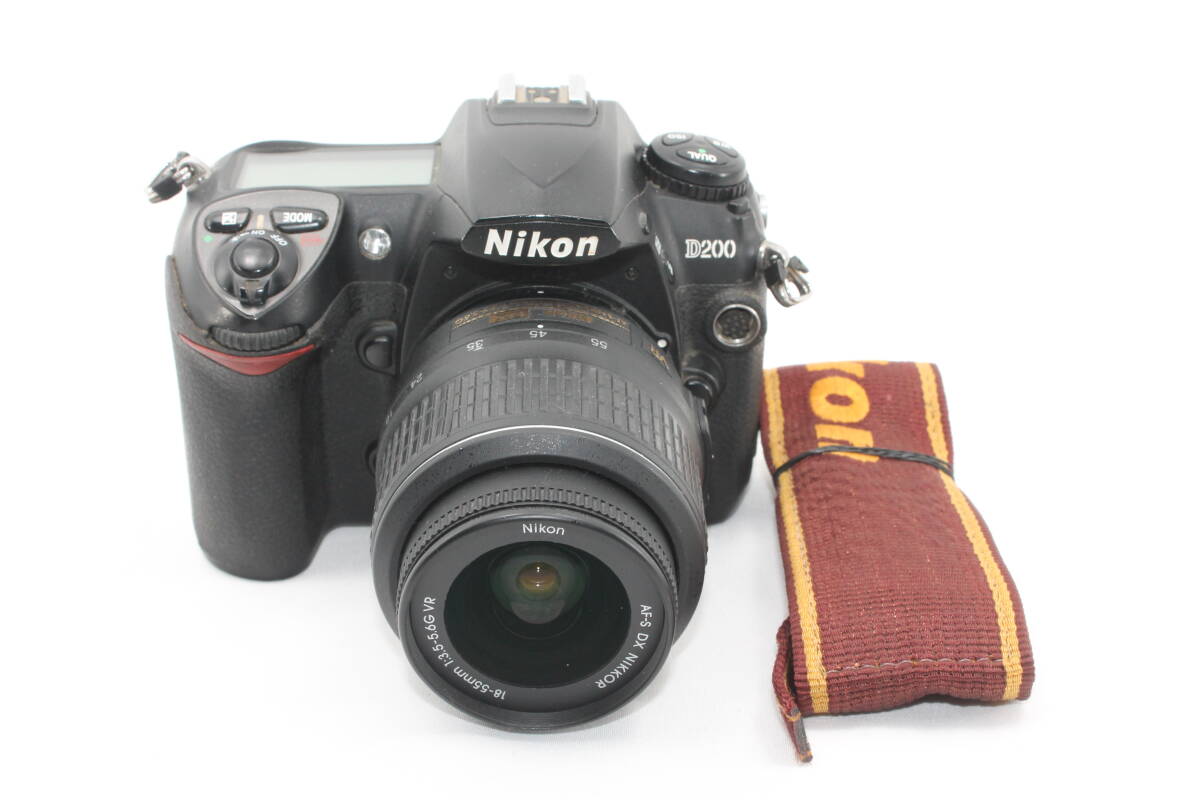 【20260103KNU-01】Nikon デジタル一眼レフカメラ D200 18-200レンズ