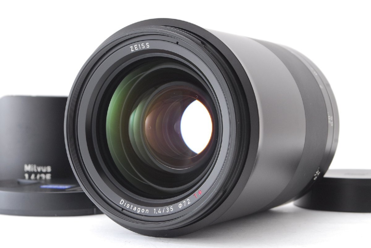 Carl Zeiss Milvus 35mm F1.4 ZE MF Lens for Canon EF キヤノン (1230-k153)
