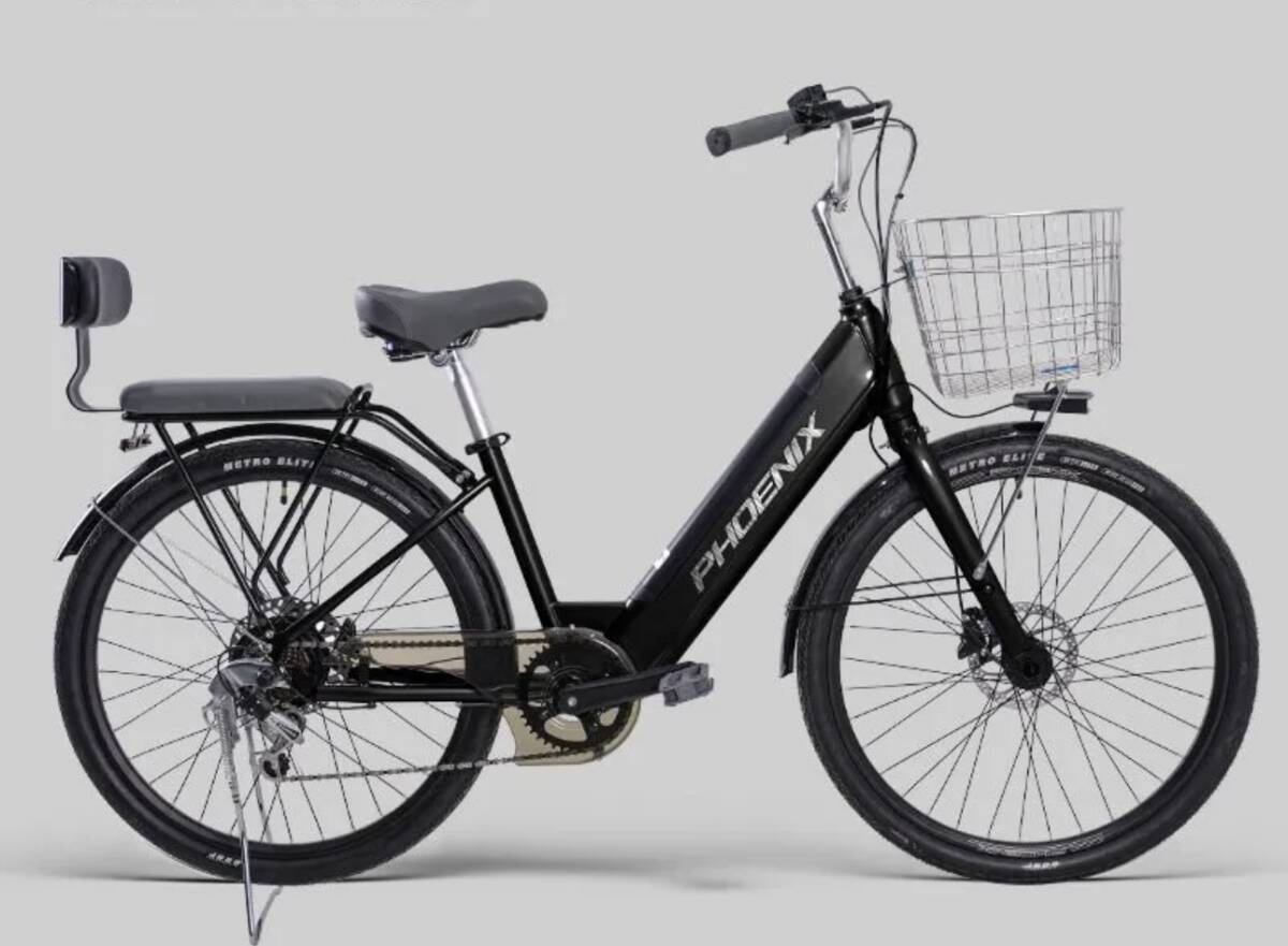 【最新モデル】四色有り 26/24/20インチ 8-25AH 電池外付け 36V350W アシスト電動自転車 前後 ディスク ブレーキ 110V充電器 二本鍵