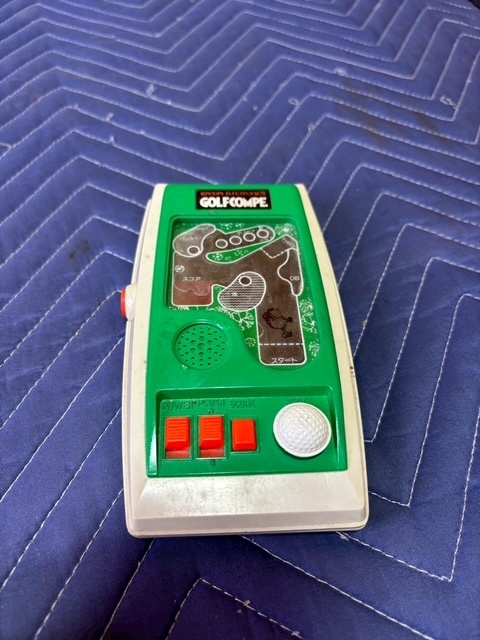 11-228 GOLFCOMPE LSIポータブルゲーム　レトロゲーム　ジャンク