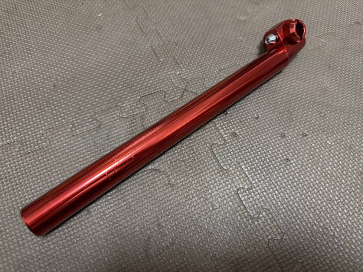 ★29.8mm Nashbar★Brooklyn Machine Works用 シートポスト★PARK BIKE GANGSTAなどに最適★新品★レッド