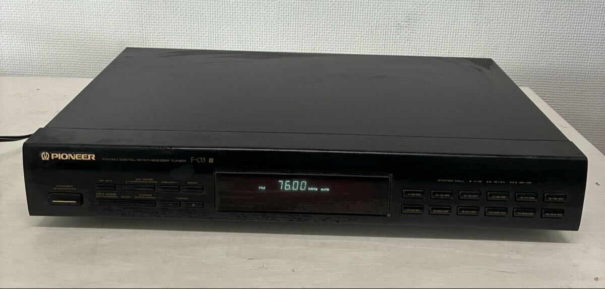 ☆ Pioneer FM/AM デジタルチューナー F-03 パイオニア ② （5）