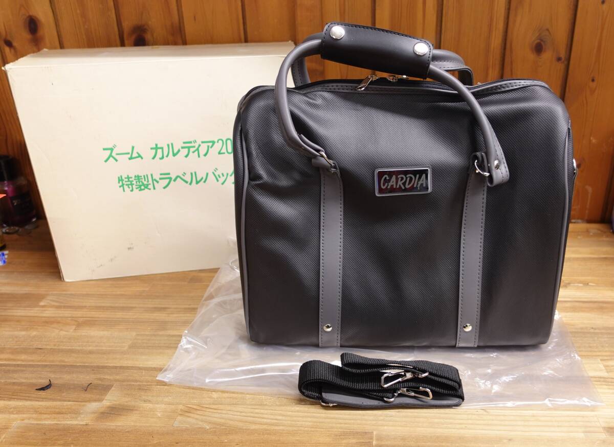 送料無料　未使用品 CARDIA カルディア ズーム　カルディア　2000　特製トラベルバッグ　ショルダー　バッグ　カバン