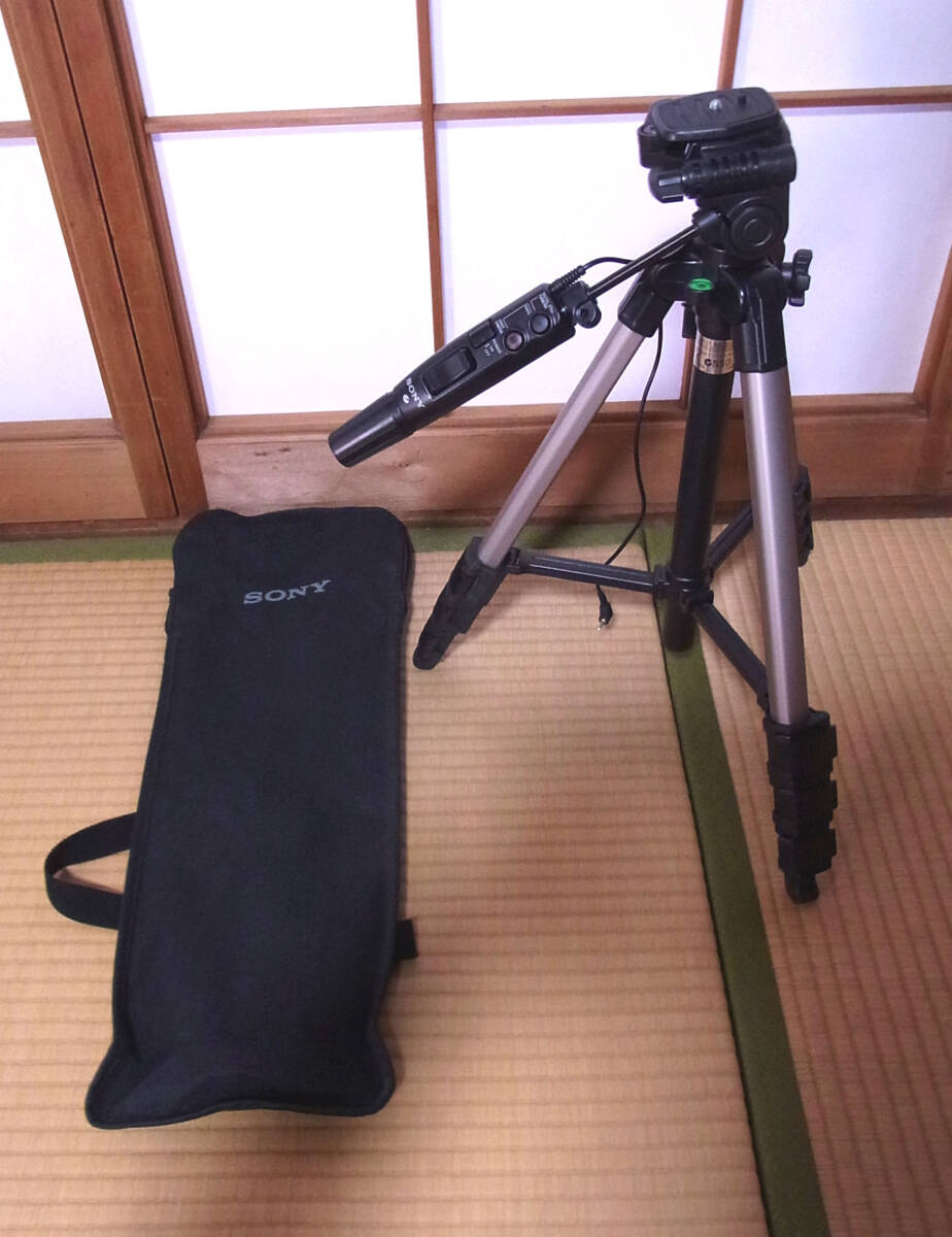 ジャンク ソニー SONY リモコン三脚 VCT-D680RM