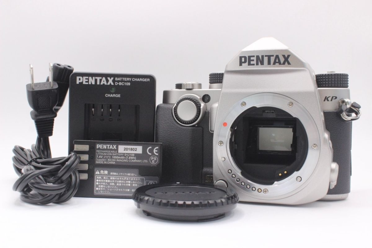 ★良品★ペンタックス PENTAX KP ボディ シルバー #4567@e RO3733