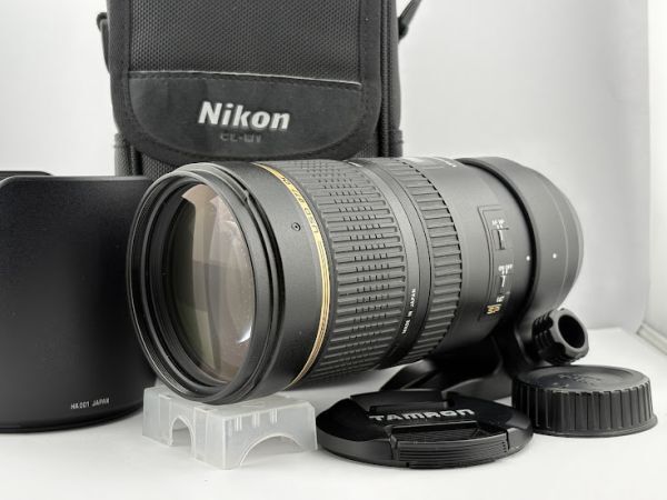 ★美品★ タムロン TAMRON SP 70-200mm F2.8 Di VC USD A009 NIKON ニコンF ★三脚座、レンズフード HA001、前後キャップ付★ #1215-1