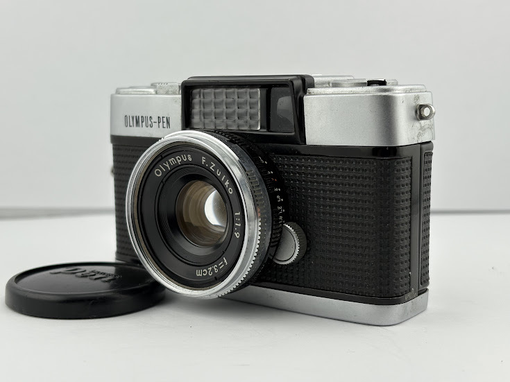 ★美品★オリンパス OLYMPUS PEN-D / F.Zuiko 32mm F1.9 ★キャップ付★ #0122-10 1314