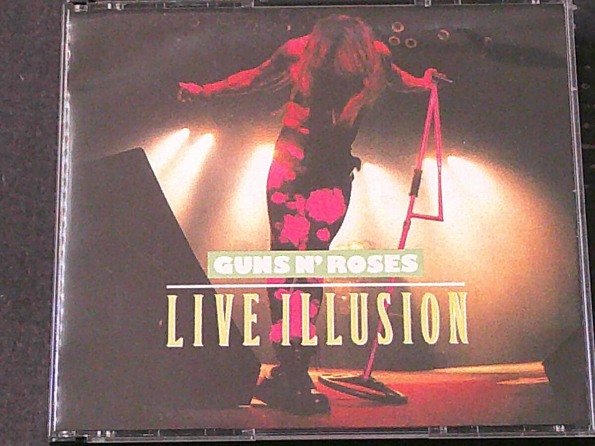 GUNS N' ROSES/ガンズ・アンド・ローゼズ ライブ「LIVE ILLUSION/ライブ・イリュージョン」2CD
