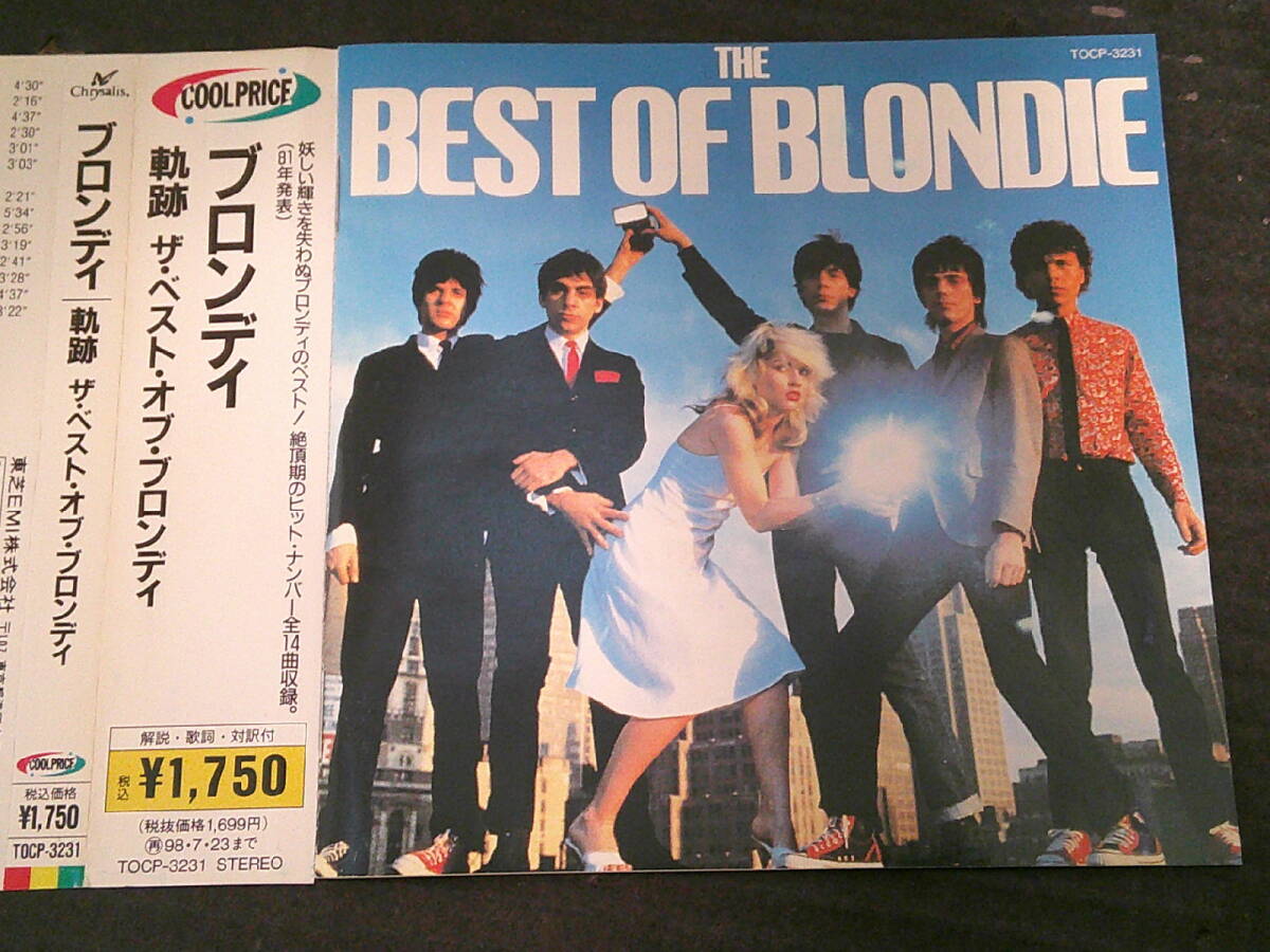 BLONDIE/ブロンディ ベスト「THE BEST OF」帯付き 国内盤