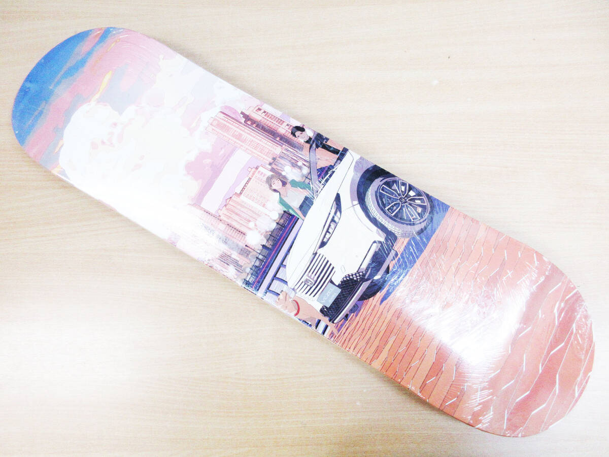 kkm10524 ヴェゼル スケートボードデッキ イラストデザイン Edoya inu8 ホンダ「Team Drive」コラボ 非売品 販促