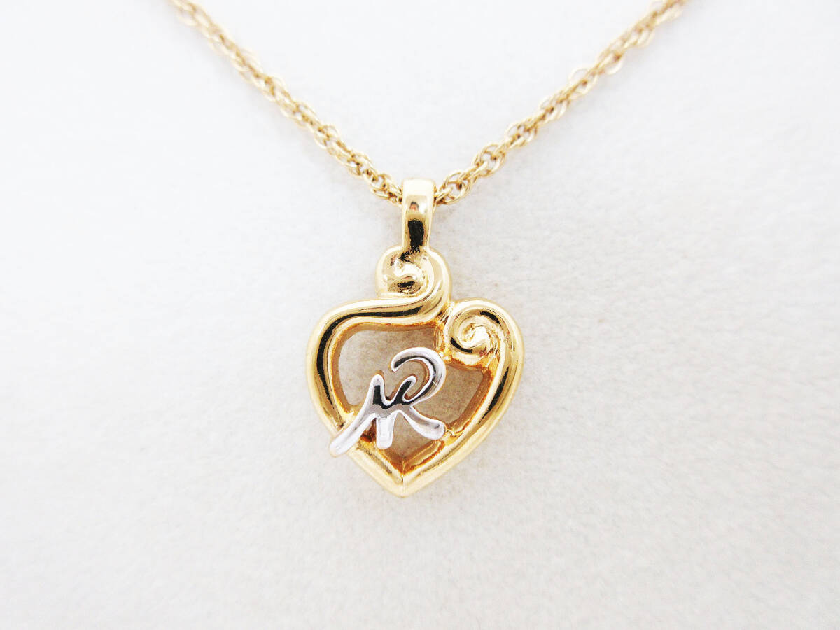 aab3146 ニナリッチ ネックレス ハートトップ NINA RICCI