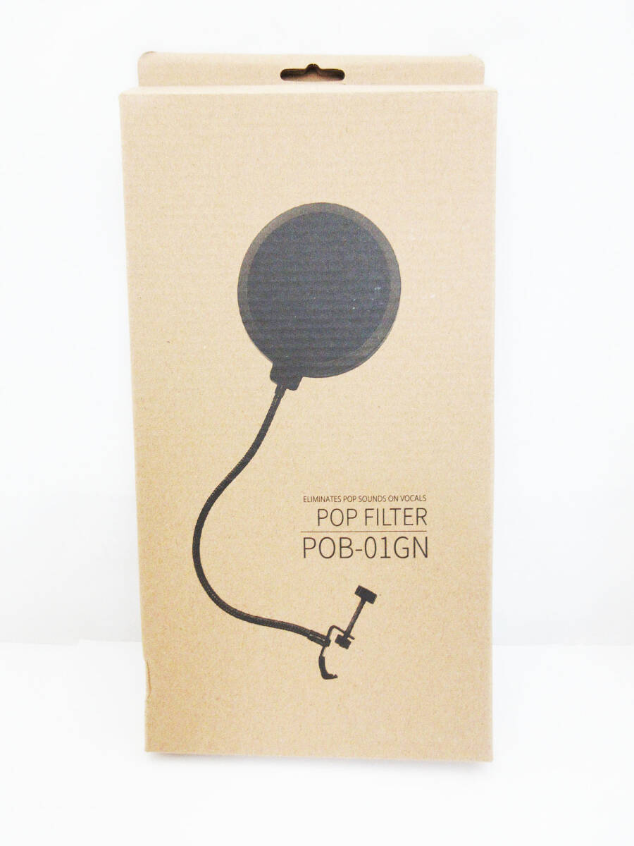 kkg444 ポップフィルター POB-01GN マイクアクセ