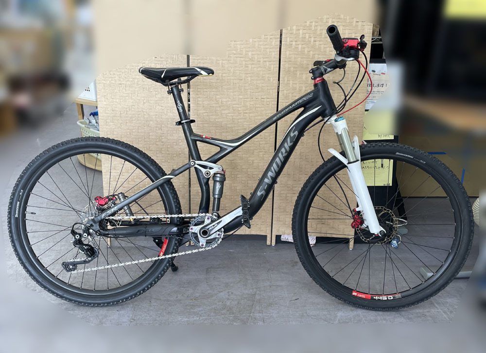 SPECIALIZED s-works stumpjumper FSR マウンテンバイク Sサイズ SHIMANO XT カーボン スペシャライズド 自転車 札幌市手稲区