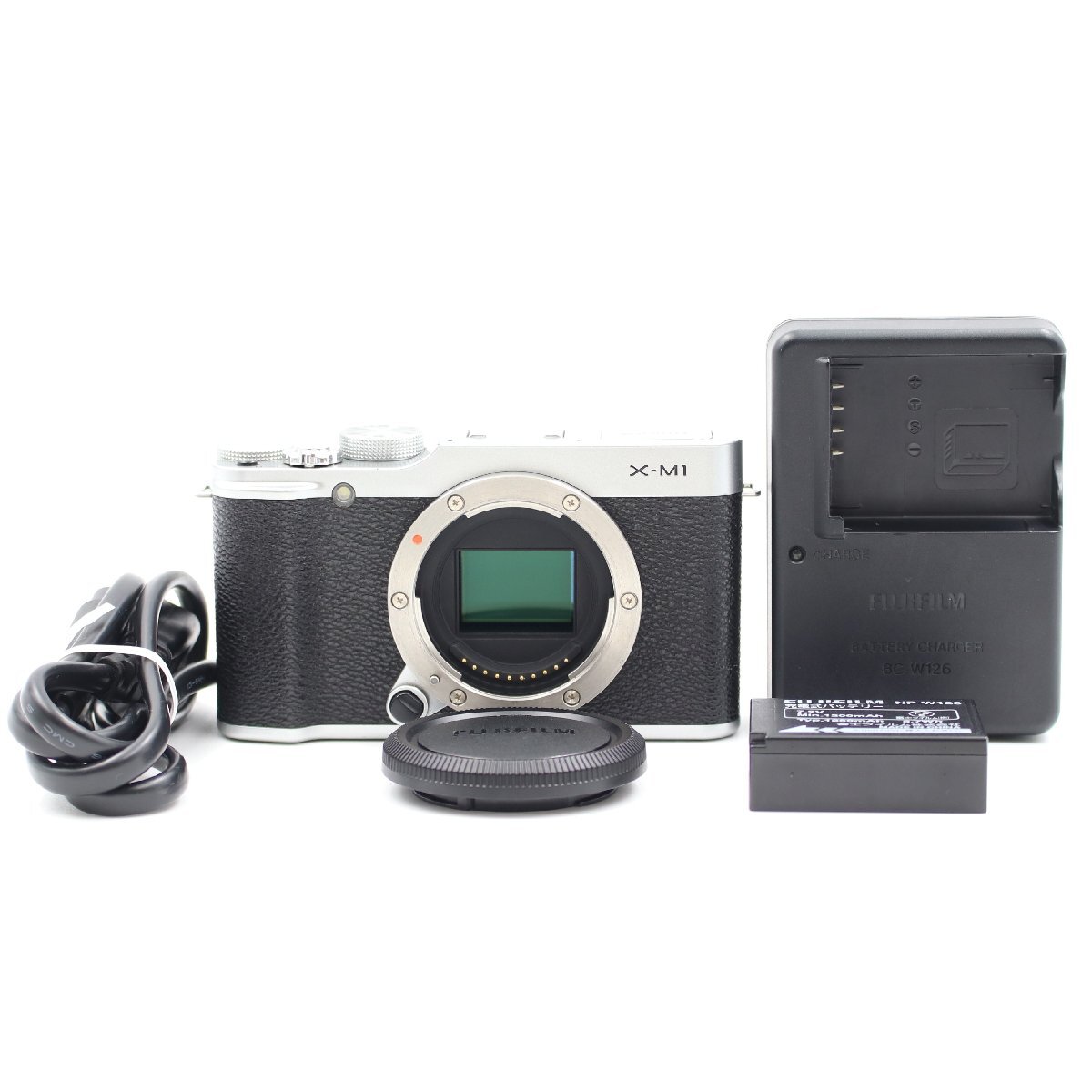 FUJIFILM X-M1 ボディ シルバー ミラーレス一眼カメラ 富士フィルム