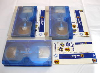 サッカー 日本代表 セット まとめ ビデオ テープ 未検品 ジャンク JAPAN 日本 ビデオテープ VHS