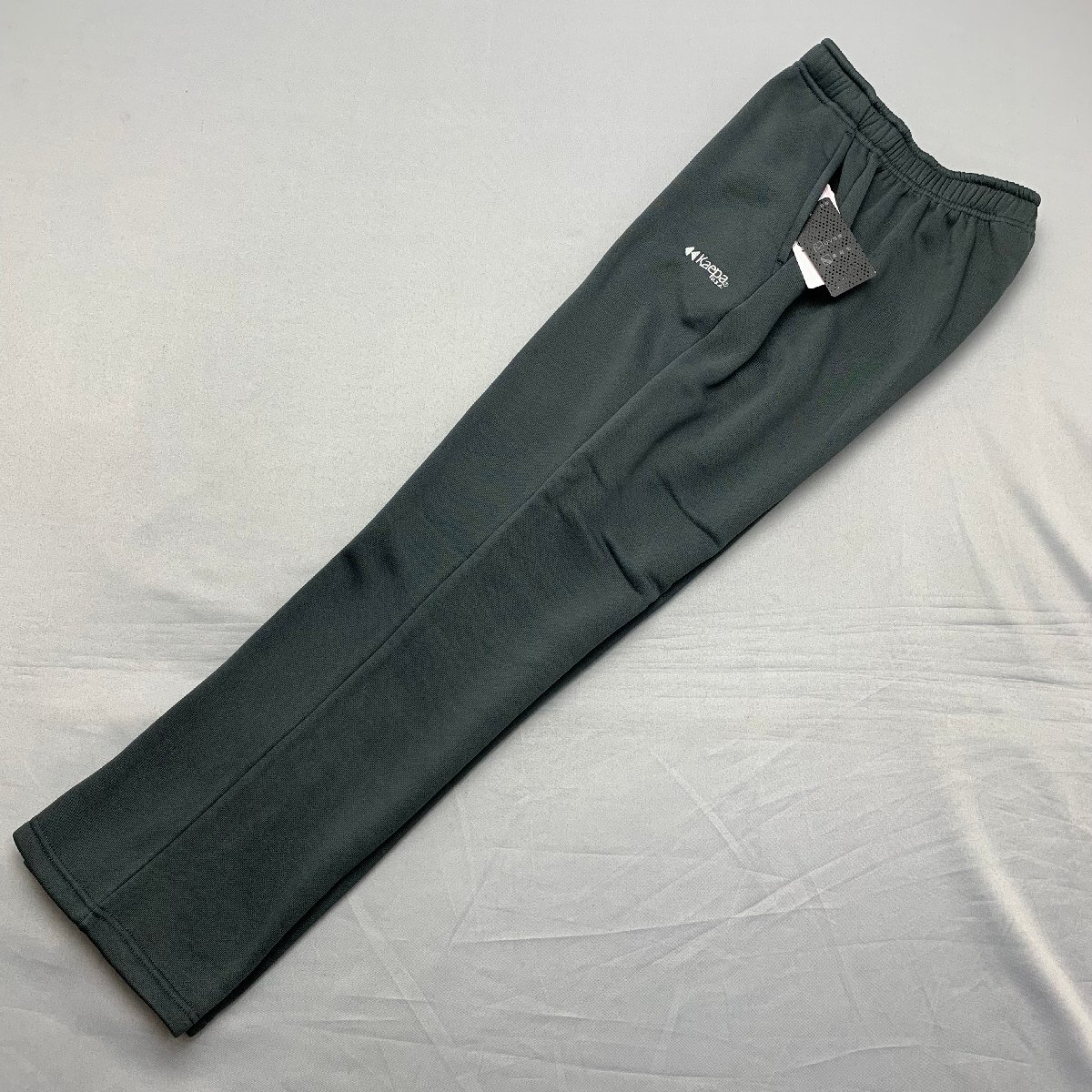 【送料無料】【新品】Kaepa レディース裏起毛ロングパンツ（スウェット素材 UVカット）　　L　　チャコールグレー★703550