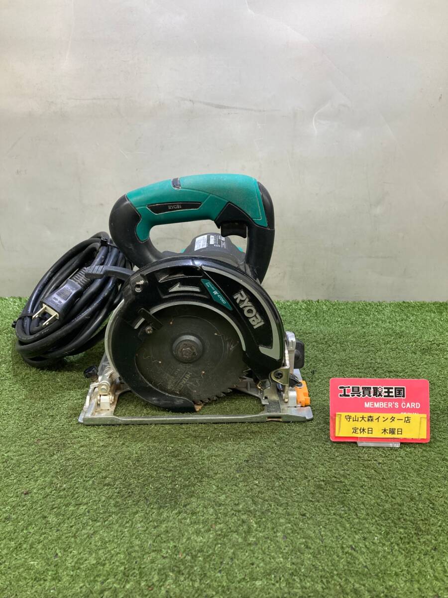 【中古品】【0921】★RYOBI 125㎜電子内装丸ノコ W-470ED　ITAAADFPUQWA