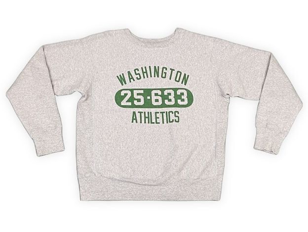 米国製 チャンピオン スウェット リバースウィーブ Champion REVERSE WEAVE WASHINGTON 3段 染み込み 赤単タグ XL [ta-1633]