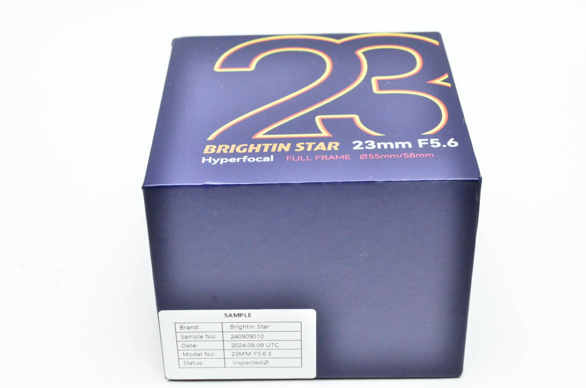 Brightin Star 23mm F5.6 For SONY E 新品同様