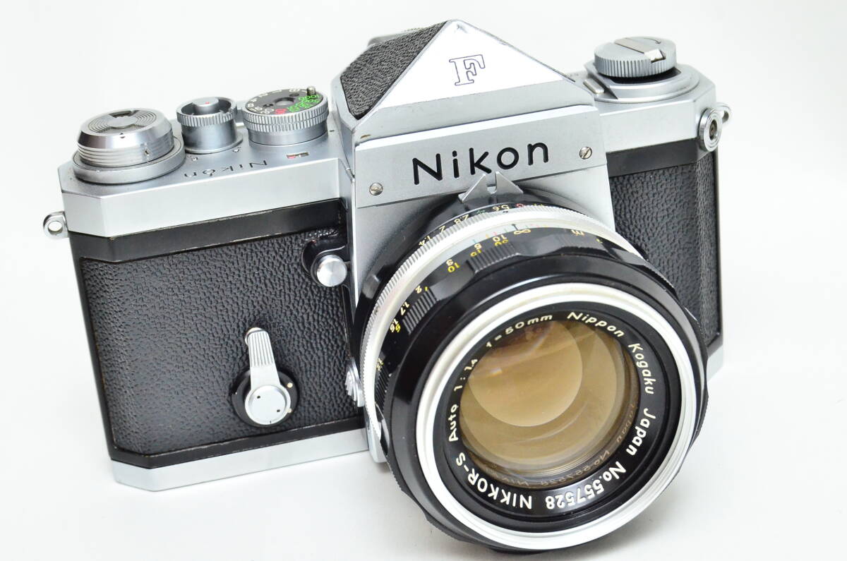 Nikon F アイレベル ＃674 +AutoNikkor-S 50ｍｍF1.4 