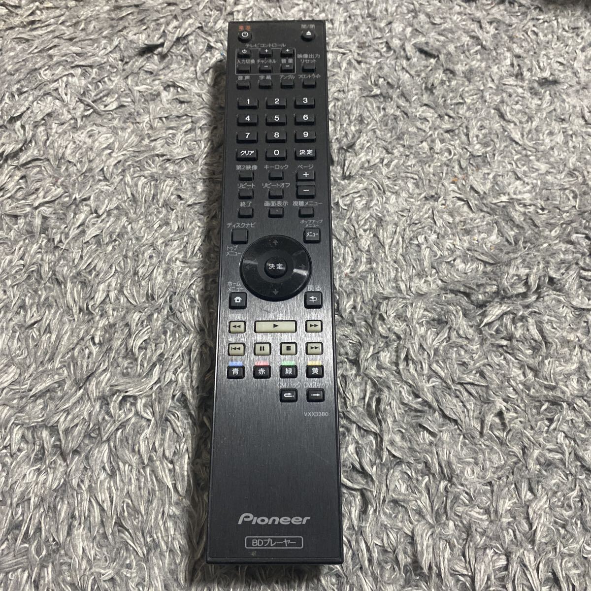 Pioneer パイオニア　BD リモコン VXX3380
