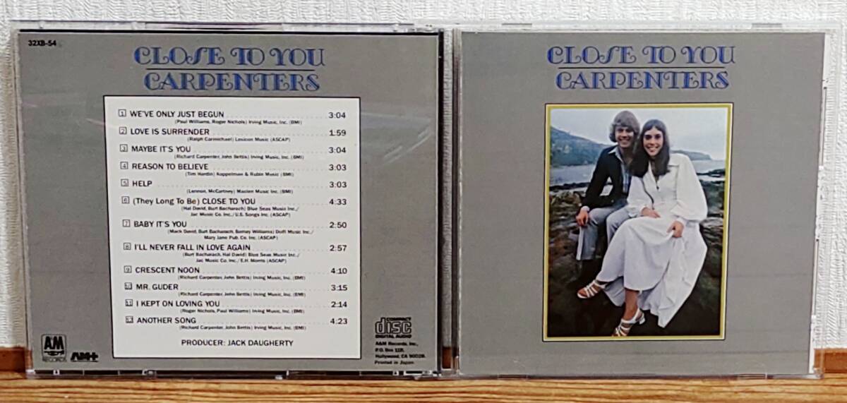 初期盤 国内CD2枚♪カーペンターズ/遥かなる影＋ナウ・アンド・ゼン★Carpenters