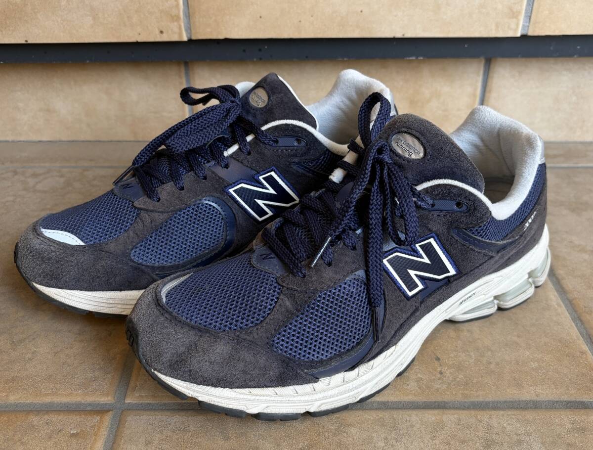 NEW BALANCE ニューバランス スウェード レザー スニーカー ML2002RD ネイビー 29㎝ US11