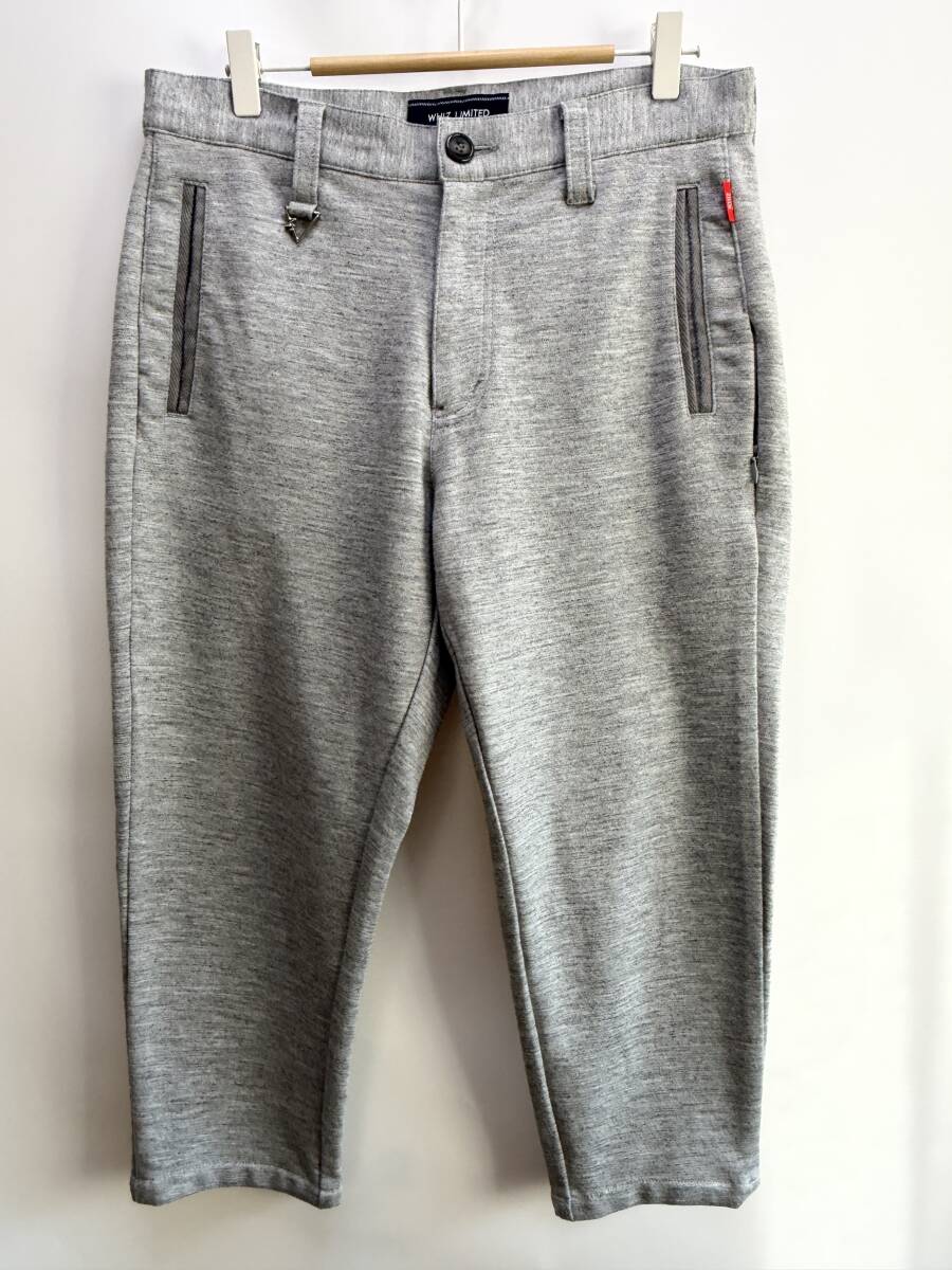 WHIZ LIMITED クロップドパンツ グレー Mサイズ ウィズリミテッド