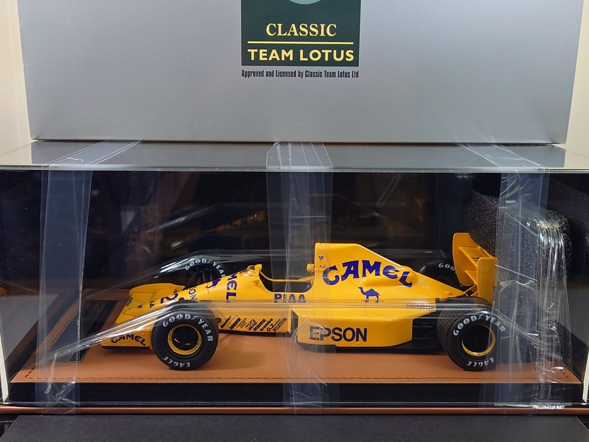 限定95台 テクノモデル 1/18 ロータス 101 F1 1989 オーストラリアGP #12 中嶋悟 ファステストラップ レイン TM18-350C DBGFH@k5911